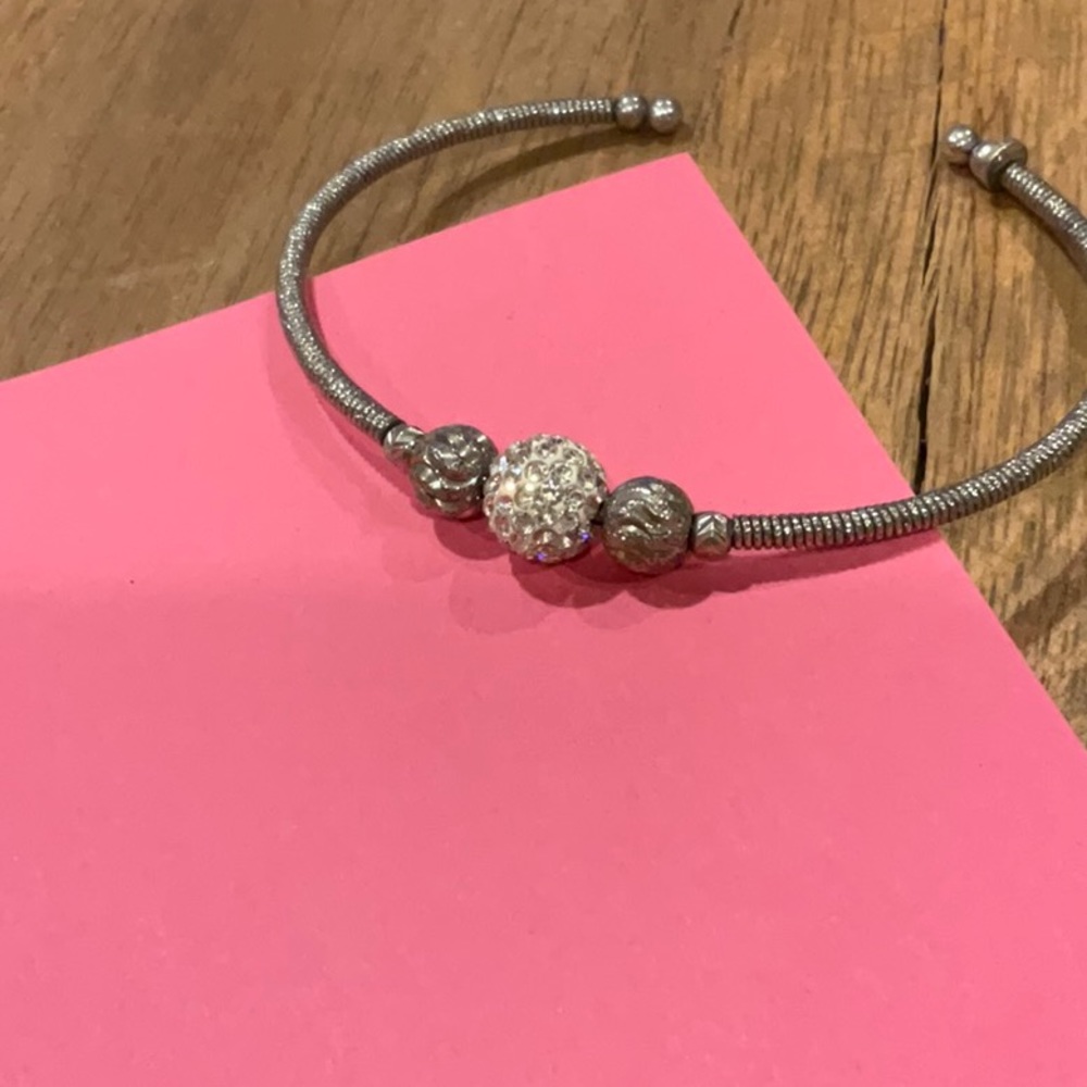 Cute Silver Stackable Bracelets - Picture 5 of 5